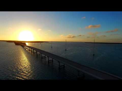 Bridges and Islands - Aerial Views of the Florida Keys in 4K