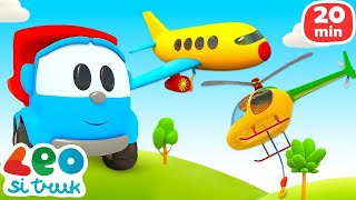 Download lagu Leo si Truk & helikopter, dan perahu untuk anak | Video untuk anak & kartun dalam bahasa Indonesia mp3
