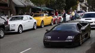 preview picture of video 'The World's CRAZIEST and rarest cars-Carmel Car Week 2010'