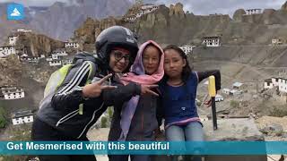 preview picture of video 'Dhankar  village in Spiti Valley'