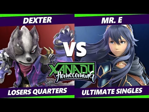 Xanadu Homecoming Losers Quarters - Dexter (Wolf) Vs. Mr. E (Lucina) Smash Ultimate - SSBU