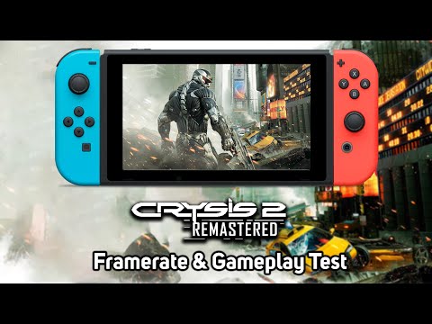 Crysis 2 Remastered | Nintendo Switch | Framerate & Gameplay Test