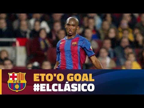 Best goal | El Clásico 2004 | Eto'o