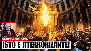 FOGO SANTO EM JERUSALÉM EM 2026! O Espírito de Jesus aparece e então isso aconteceu...