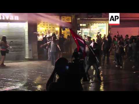 Police crackdown, square cleared, shortly after PM issues warning