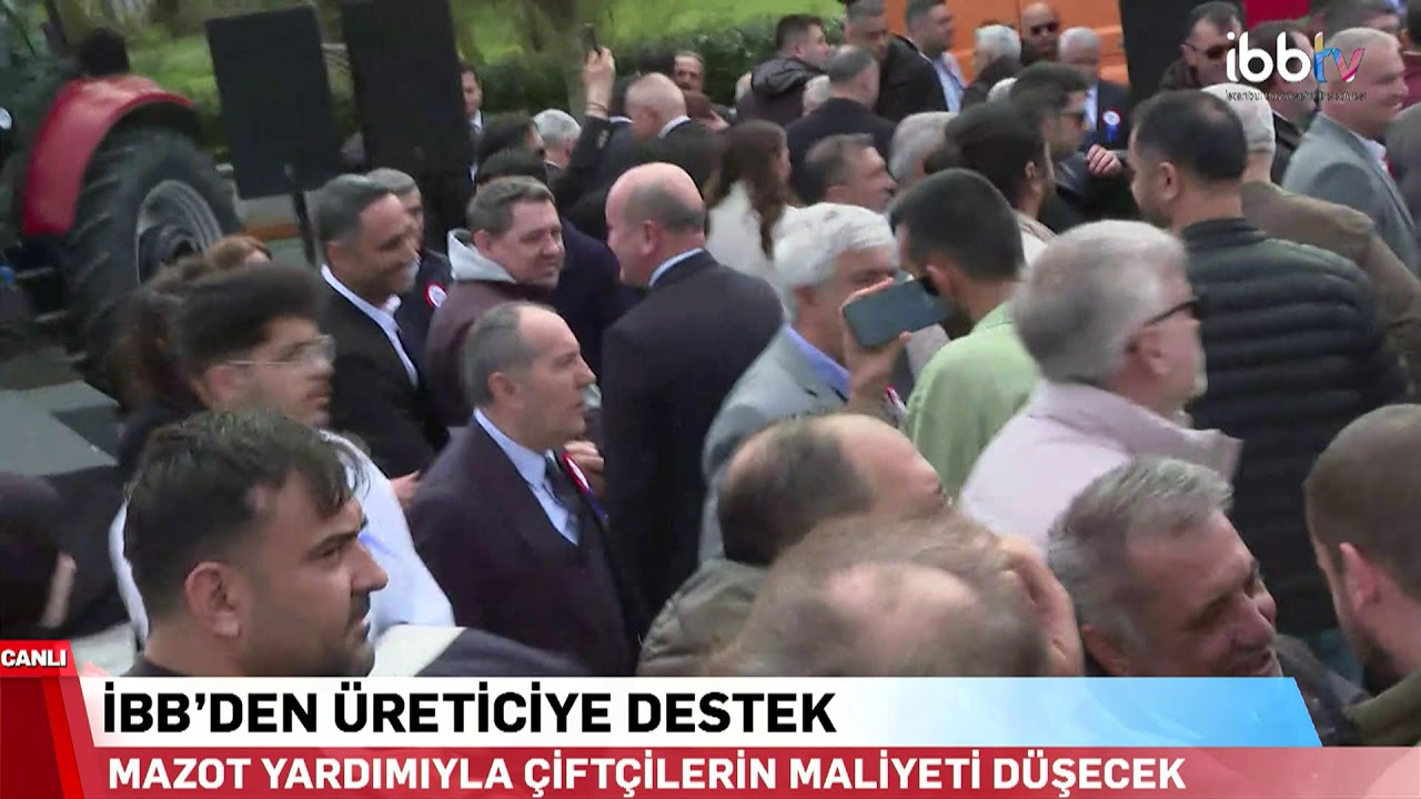 İBB ÇİFTÇİNİN YANINDA! MAZOT DESTEĞİMİZ DEVAM EDİYOR.