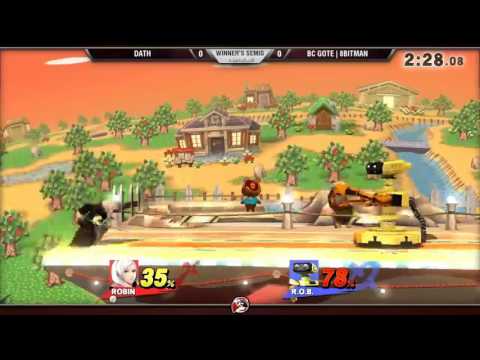 Smash 4 Versus Weekly 12/17/15 - Winners Semis - Dath (Robin) vs 8Bitman (ROB)