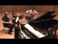 Brahms Piano Quartet op. 60 Andante  Kyoko Tabe, Matthias Enderle, Wendy Champney, Stephan Goerner