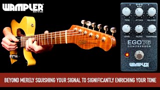 Video thumbnail for WAMPLER EGO 76 COMPRESSOR by Mike Hermans