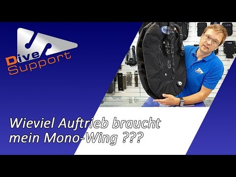 Wieviel Auftrieb benötigt mein Mono Wing ??? | DiveSupport