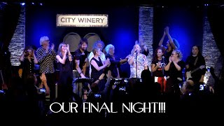 Our Final Night - Joan Osborne &amp; Friends FULL SHOW at City Winery Varick St. New York 07/31/2019