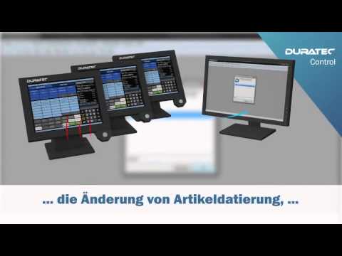 Duratec Control - Backoffice - PC zu Kasse - Vectron Duratec Kassensysteme