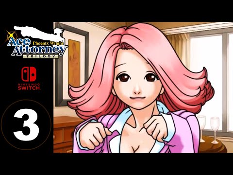Phoenix Wright: Ace Attorney - Walkthrough Gameplay Part 3 - Investigation【Switch】
