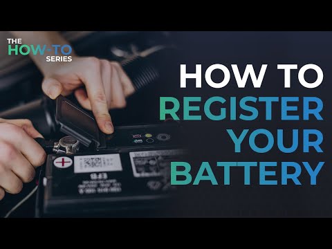 Quick & Easy Battery Registration | VW, Audi, Seat, Skoda