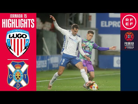 Resumen #PrimeraFederación | CD Lugo 2-2 CD Tenerife | Jornada 15 | Temporada 2025/2026