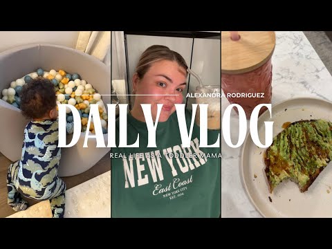 A *REAL LIFE* VLOG AS A TODDLER MAMA | PLAYROOM UPDATES + MORE