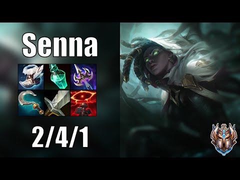 Senna vs Ashe SUPPORT - Patch 12.15 euw1 CHALLENGER
