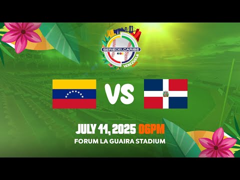 Venezuela vs República Dominicana - Serie del Caribe Kids 2025