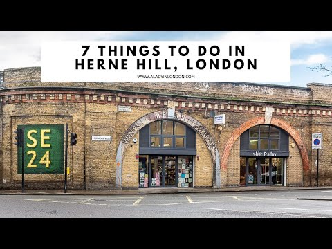 HERNE HILL, LONDON | Herne Hill Market | Brockwell Park | Shops | Restaurants | Herne Hill Station