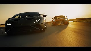 The Perfect Race | Lamborghini Huracán STO vs. Mercedes-AMG GT R Black Series