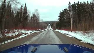 Snow Wheeling and Icy Appalachian Dirt Roads