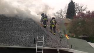 preview picture of video 'Everett House Fire - March 19, 2015'