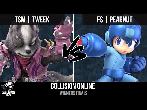 Collision Online - TSM  Tweek (Wolf) Vs. FS  Peabnut (Megaman) - Winners Finals - Smash Ultimate
