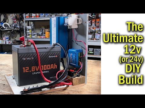 The Ultimate 12v DIY Power Power Station Solar Generator Build.  Save Money. Beginner friendly build