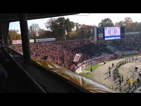 Karlsruher SC - VfB Stuttgart 1st Half (2) (Baden-Württemberg Derby) 30.10.2016