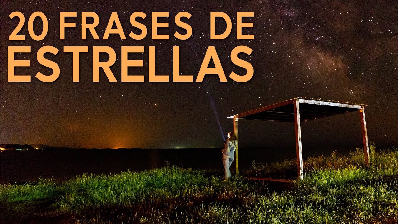 20 Frases de Estrellas 🌟 | Los millones de soles del cielo nocturno