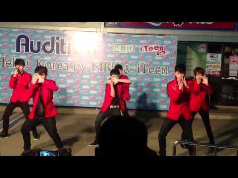 120706 DOMINO cover BOYFRIEND Audition Hello Korea @ MBK