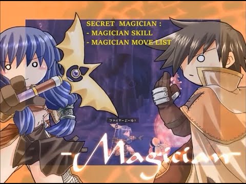 MAGICIAN MOVE LIST RAGNAROK BATTLE  OFFLINE