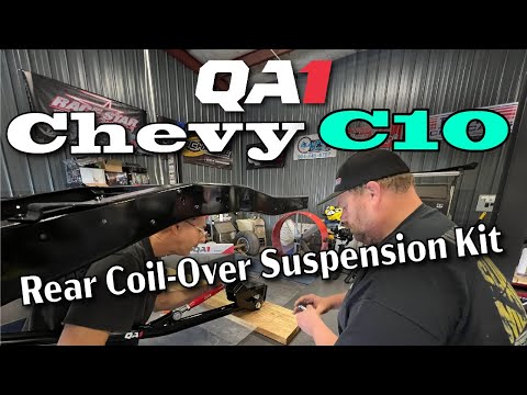 Time to Bolt-On on the QA1 C10 Rear Coil-Over Suspension Kit