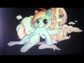 Fluttershy x rainbow dash tubby wubby pony waifu ...