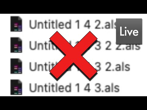 How Ableton Certified Trainer Saves & Organizes Projects