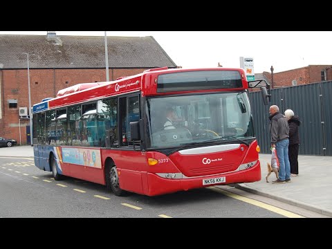 Healthy Scania: Go North East 5273 (NK56KKJ) Scania CN230UB/Scania Omnicity