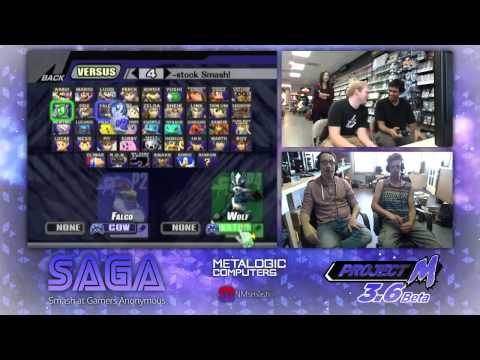 SAGA - Cow(Ness,Wolf) vs. Filthy Casual(Wolf) - Pools - Project M