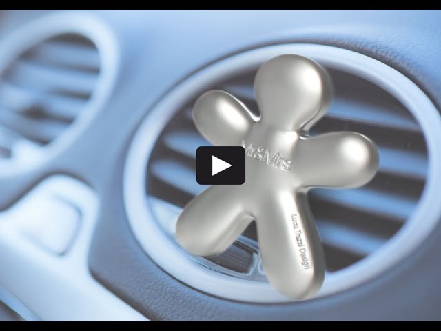 نكي فواحة عطرية للسيارة بعطر الورد قابلة لاعادة التعبئة