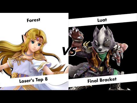 AV Smash Summit 2024 - Final Bracket: Loser's Top 8 - Forest (Zelda) vs Luat (Wolf)