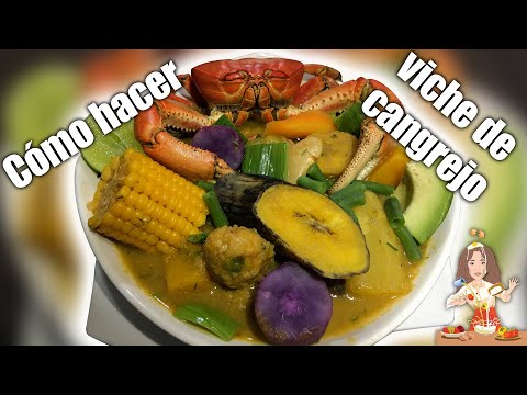 VICHE DE CANGREJO🦀 ☆la sopa de cangrejo más deliciosa☆🇪🇨