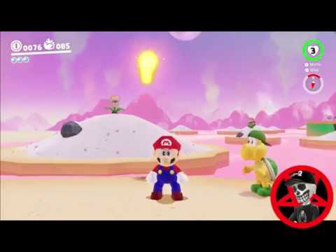 Super Mario Odyssey Guide Luncheon Kingdom Power Moon # 62