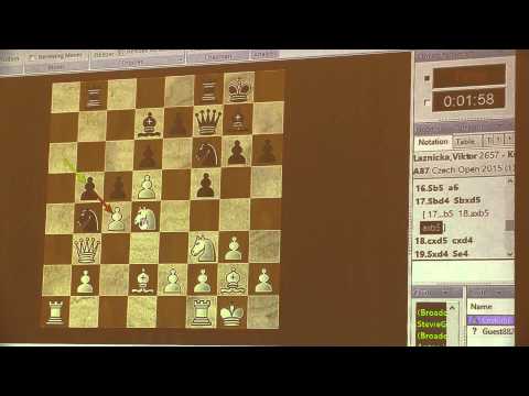 A 1.1.  GM Viktor  LÁZNIČKA   - Michael  KUBÍK 1 - 0