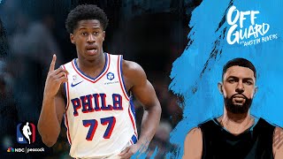 76ers' VJ Edgecombe 'going to be' great after historic NBA debut | Off Guard with Austin Rivers