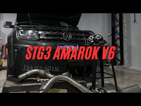 AMAROK V6 STAGE 3 – Big Turbo, Intercooler a Medida y Prueba de Banco 🔥