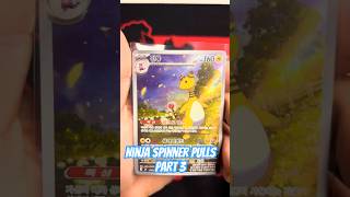 Pulls from The Newest Pokémon set ninja spinner KOR booster box #pokemon #fyp #shorts #unboxing
