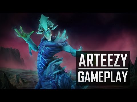 Arteezy Leshrac | Dota 2 gameplay