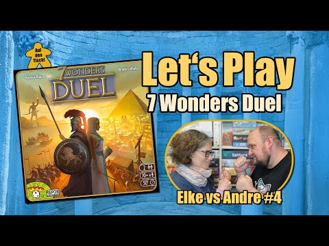 Let's Play 🎲 7 Wonders Duel | Elke vs Andre #4 | Auf den Tisch!