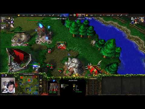 LawLiet (NE) vs 15sui (HU) - WarCraft 3 - Douyu Yule Cup Season 1 - WC3012