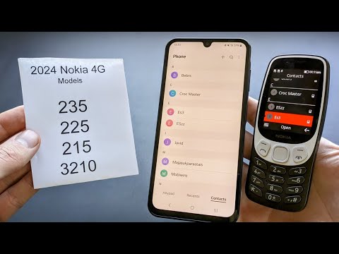 Copy & Transfer Contacts from Android to Nokia 235 , 225 , 215 ( 4G 2024) Button Phone