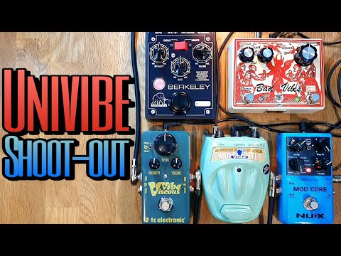A Univibe Pedal Shoot-out!